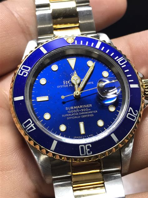 rolex submariner azul precio